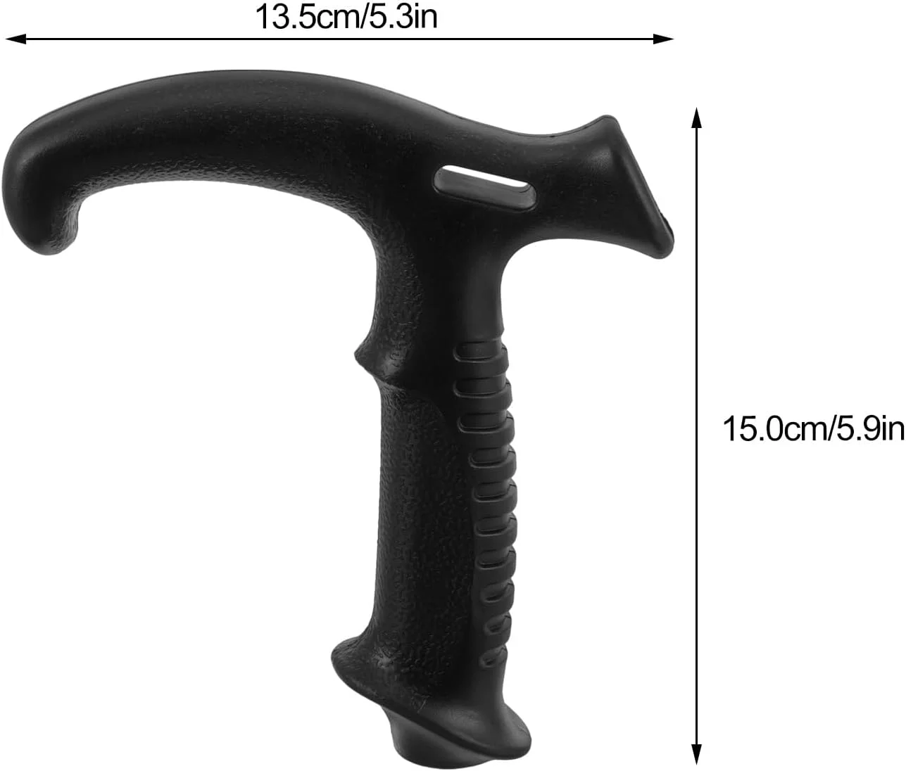 دستگیره مشکی عصا SOLUSTRE، لوازم جانبی عصای پیاده روی در فضای باز، دستگیره عصا برای مردان و زنان، دستگیره عصا، سر عصا پلاستیکی برای مردان دستگیره مشکی عصا SOLUSTRE، لوازم جانبی عصای پیاده روی در فضای باز، دستگیره عصا برای مردان و زنان، دستگیره عصا، سر عصا پلاستیکی برای مردان