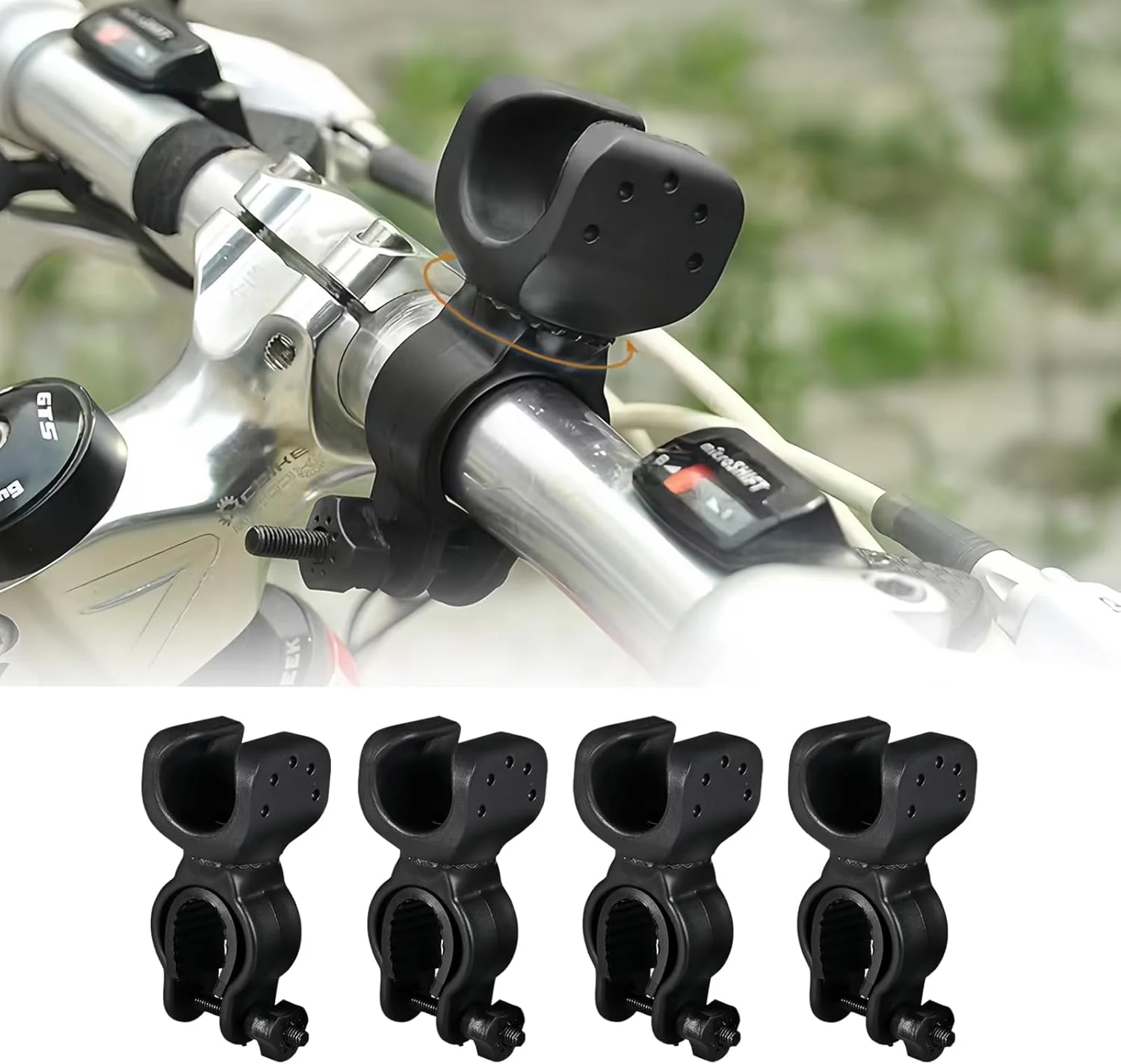 نگهدارنده عصا، بسته 4 عددی نگهدارنده عصای چرخ ویلچر با چرخش 360 درجه، نگهدارنده عصا برای واکر، لوازم جانبی جهانی برای عصا زیر بغل، نگهدارنده عصا برای رولیتور و واکر نگهدارنده عصا، بسته 4 عددی نگهدارنده عصای چرخ ویلچر با چرخش 360 درجه، نگهدارنده عصا برای واکر، لوازم جانبی جهانی برای عصا زیر بغل، نگهدارنده عصا برای رولیتور و واکر