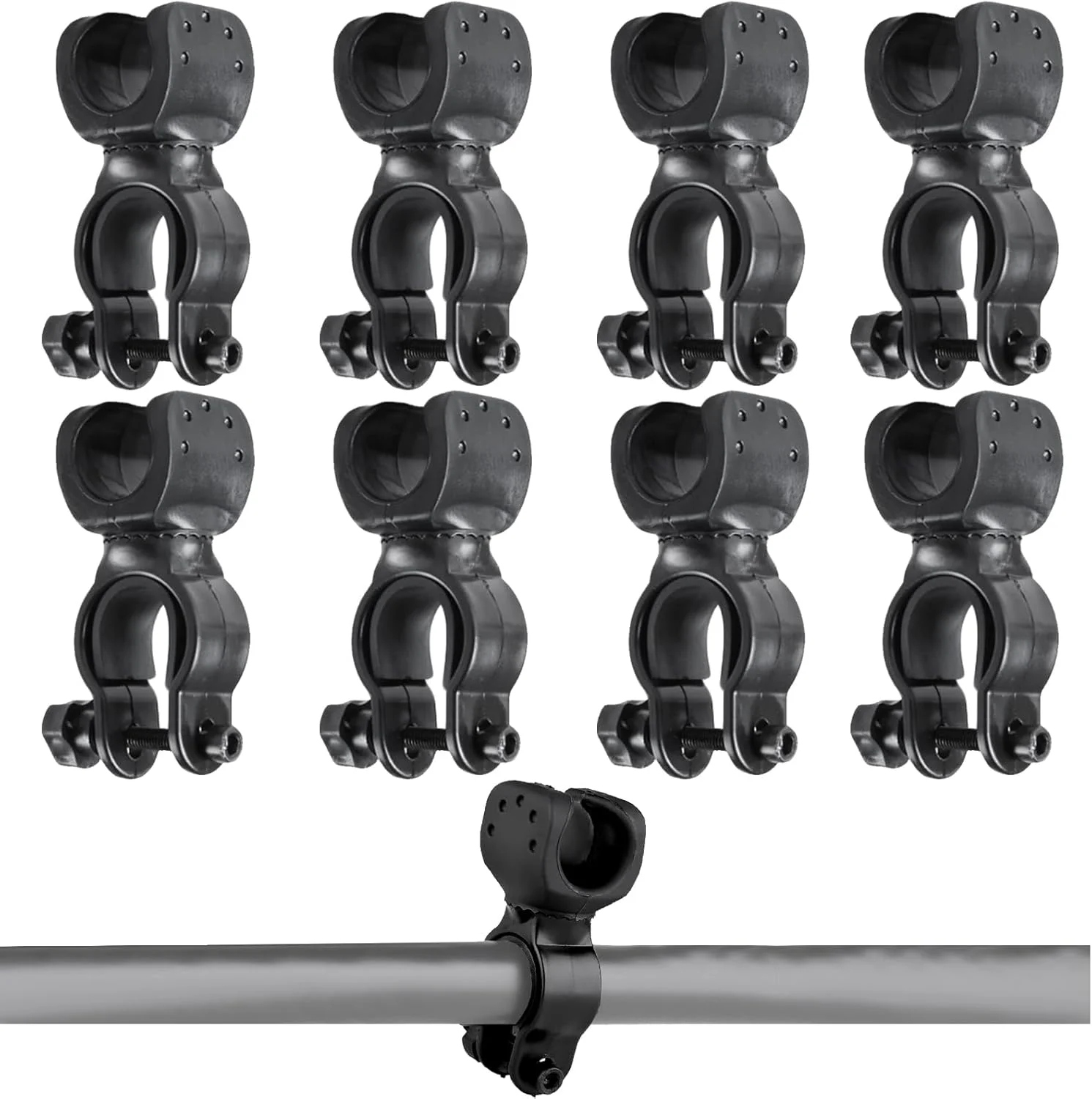 بسته 8 عددی نگهدارنده عصا، عصای چرخشی 360 درجه، لوازم جانبی جهانی نگهدارنده عصا برای دوچرخه، مناسب برای نگهدارنده عصا، ویلچر، اسکوتر حرکتی، دوچرخه بسته 8 عددی نگهدارنده عصا، عصای چرخشی 360 درجه، لوازم جانبی جهانی نگهدارنده عصا برای دوچرخه، مناسب برای نگهدارنده عصا، ویلچر، اسکوتر حرکتی، دوچرخه