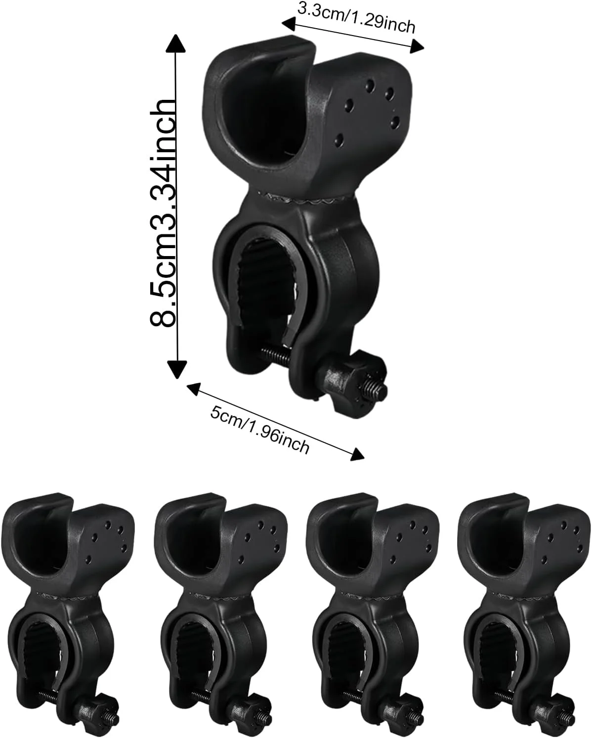 نگهدارنده عصا، بسته 4 عددی نگهدارنده عصای چرخ ویلچر با چرخش 360 درجه، نگهدارنده عصا برای واکر، لوازم جانبی جهانی برای عصا زیر بغل، نگهدارنده عصا برای رولیتور و واکر نگهدارنده عصا، بسته 4 عددی نگهدارنده عصای چرخ ویلچر با چرخش 360 درجه، نگهدارنده عصا برای واکر، لوازم جانبی جهانی برای عصا زیر بغل، نگهدارنده عصا برای رولیتور و واکر