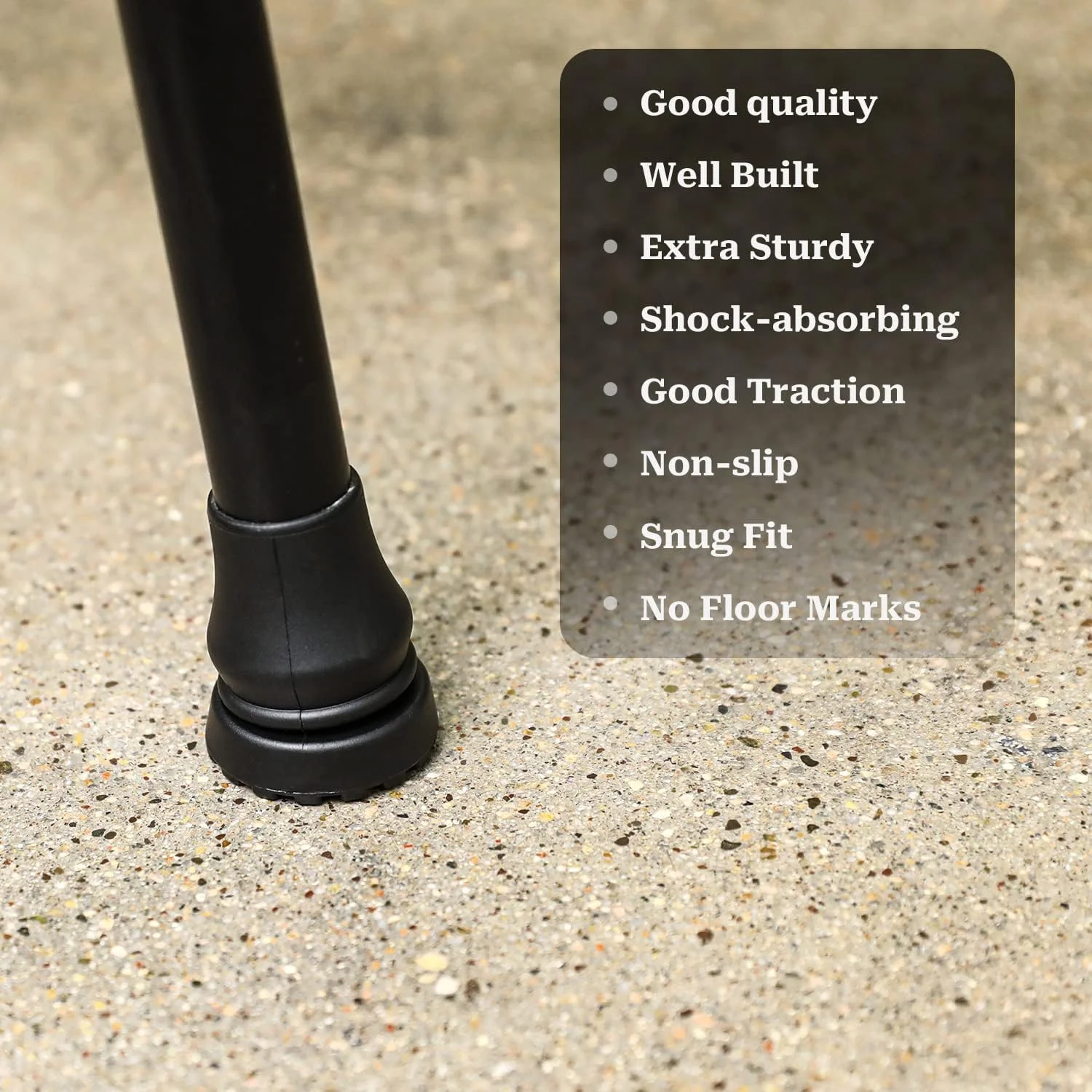 Sliverdew دو عدد نوک عصا 3/4 اینچ، نوک های لاستیکی ضد لغزش و مقاوم برای عصاهای سالمندان، عصا زیر بغل، چوب های پیاده روی و عصای کوهنوردی Sliverdew دو عدد نوک عصا 3/4 اینچ، نوک های لاستیکی ضد لغزش و مقاوم برای عصاهای سالمندان، عصا زیر بغل، چوب های پیاده روی و عصای کوهنوردی