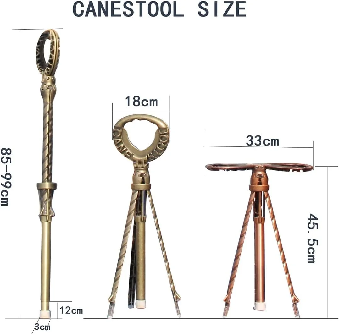 عصای پیاده روی تاشو، صندلی عصا کوهنوردی، صندلی آلیاژ آلومینیوم، لوازم شکار، هدیه کمک حرکتی، عصا مناسب برای فضای باز، انتظار، مسافرت یا استراحت