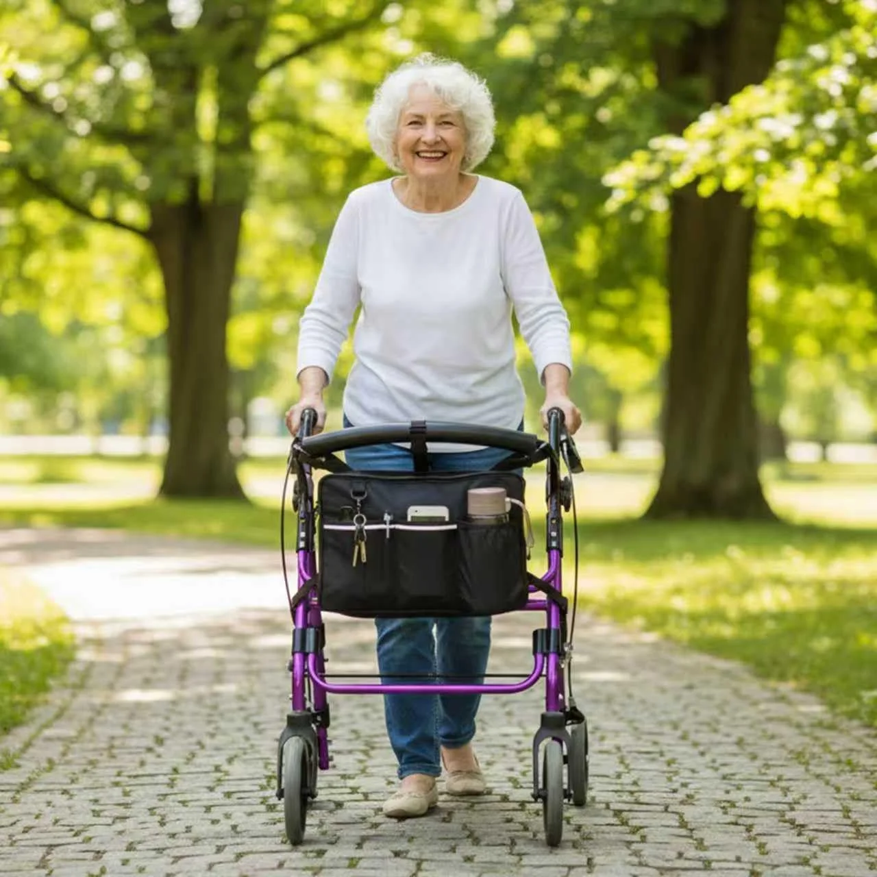 کیف سبد رولیتور با جا لیوانی، کیف واکر، کیف تاشو لوازم جانبی رولیتور، مناسب برای رولیتور، واکر و واکرهای چرخ دار کیف سبد رولیتور با جا لیوانی، کیف واکر، کیف تاشو لوازم جانبی رولیتور، مناسب برای رولیتور، واکر و واکرهای چرخ دار