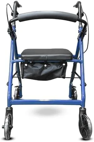 واکر رولیتور Rehamo Rollie STD با ترمز | فریم آلومینیومی بادوام و تاشو | واکر رولیتور قابل تنظیم برای سالمندان | ظرفیت وزنی 120 کیلوگرم - رنگ موجود قرمز تیره واکر رولیتور Rehamo Rollie STD با ترمز | فریم آلومینیومی بادوام و تاشو | واکر رولیتور قابل تنظیم برای سالمندان | ظرفیت وزنی 120 کیلوگرم - رنگ موجود قرمز تیره