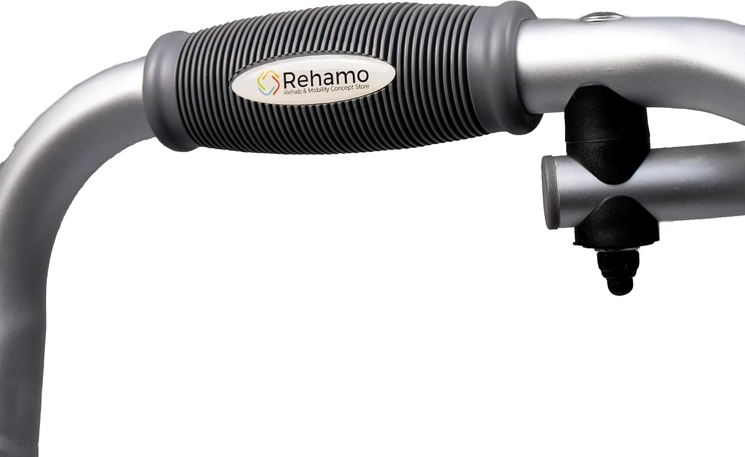 واکر آلومینیومی تاشو با قابلیت تنظیم ارتفاع رِهامو | واکر تاشو برای سالمندان، افراد مسن، معلولان و بزرگسالان | فریم پیاده روی قابل حمل برای استفاده در داخل و خارج از منزل | ظرفیت وزنی - 120 کیلوگرم واکر آلومینیومی تاشو با قابلیت تنظیم ارتفاع رِهامو | واکر تاشو برای سالمندان، افراد مسن، معلولان و بزرگسالان | فریم پیاده روی قابل حمل برای استفاده در داخل و خارج از منزل | ظرفیت وزنی - 120 کیلوگرم