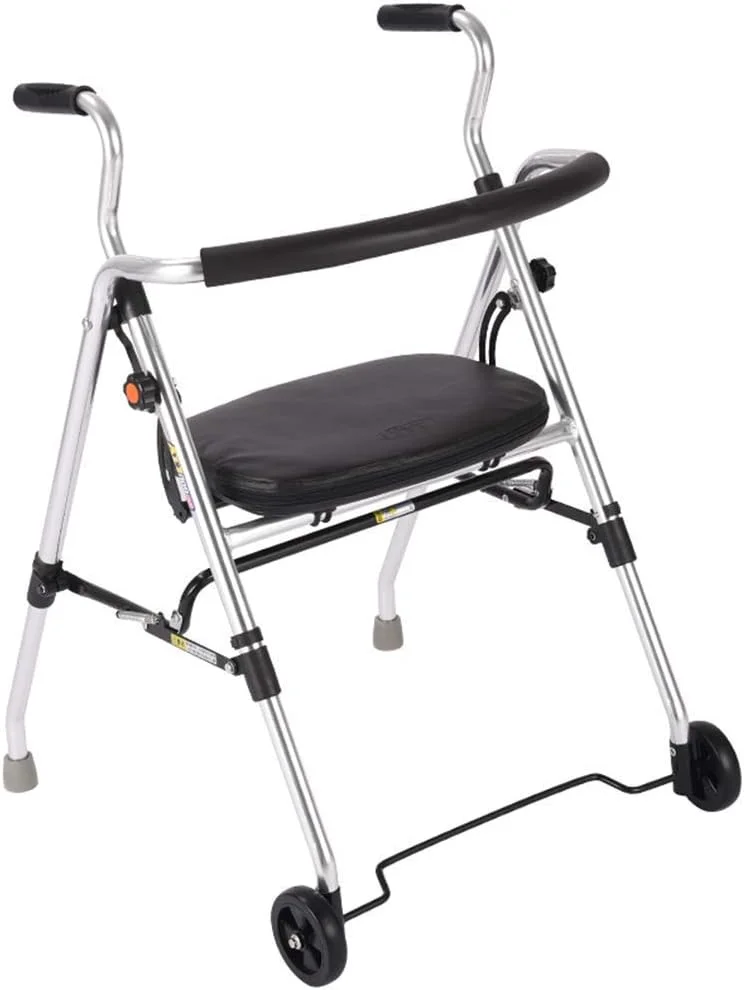 کیو آی وی جی ایکس بی او لیونلی رولیتور واکر، کمک حرکتی 2 چرخ تاشو، رولیتور پزشکی با پدال، واکر رانندگی با پشتی راحت، مناسب برای پیاده روی سالمندان کیو آی وی جی ایکس بی او لیونلی رولیتور واکر، کمک حرکتی 2 چرخ تاشو، رولیتور پزشکی با پدال، واکر رانندگی با پشتی راحت، مناسب برای پیاده روی سالمندان