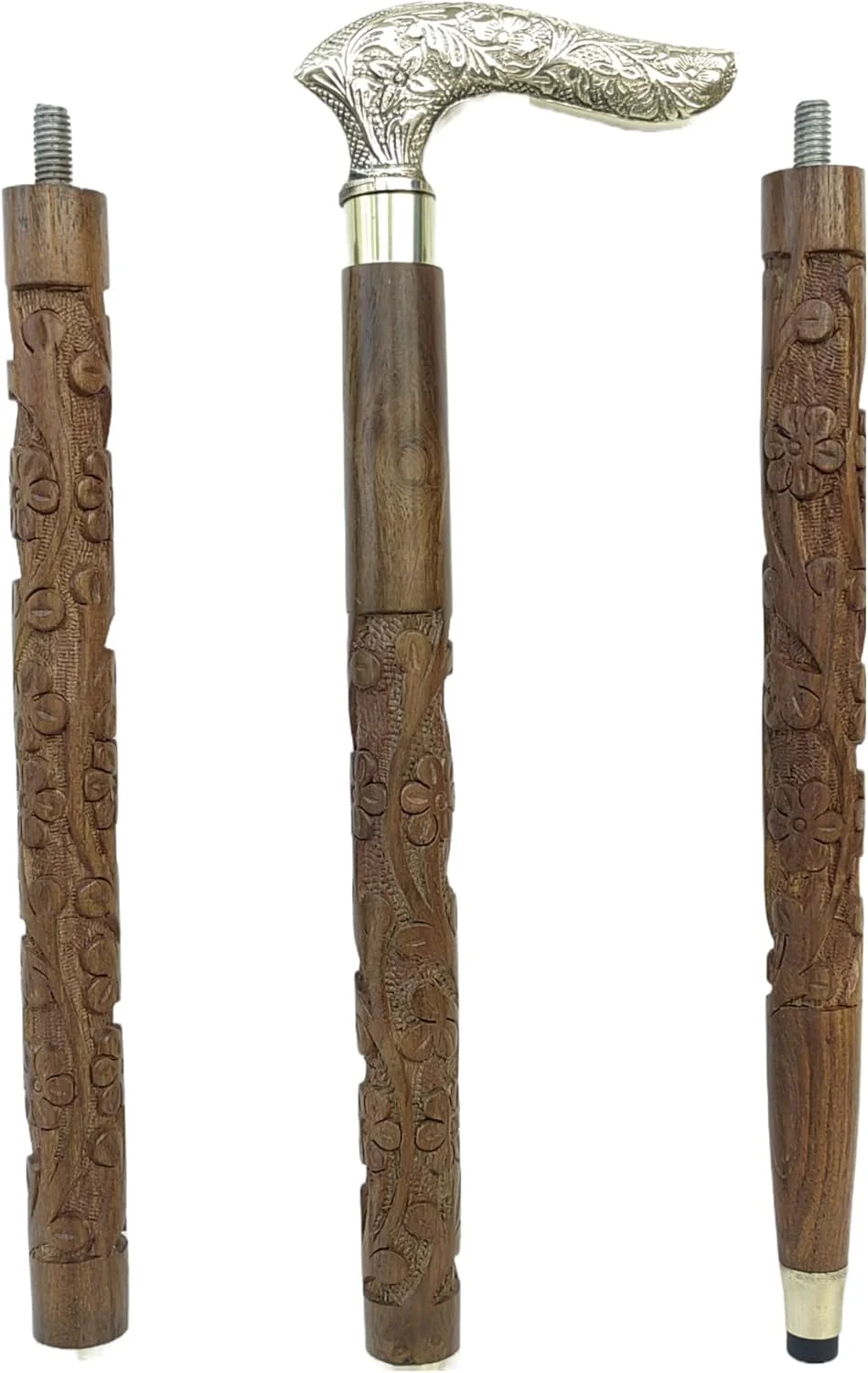 عصای پیاده روی هنری درجه یک، هدیه برنجی برای مردان و زنان، هدیه طراحی دست ساز چوبی، استفاده روزمره، بهترین هدیه (دسته (G)) عصای پیاده روی هنری درجه یک، هدیه برنجی برای مردان و زنان، هدیه طراحی دست ساز چوبی، استفاده روزمره، بهترین هدیه (دسته (G))