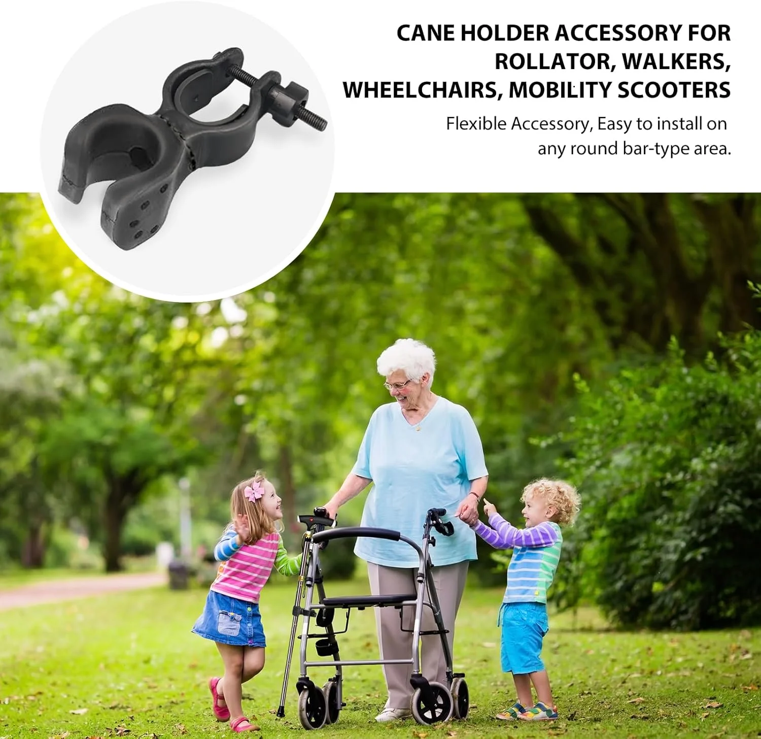 نگهدارنده عصا پی وی تی اینترنشنال بسته 2 عددی، نگهدارنده عصا ویلچر، نگهدارنده عصا برای اسکوتر حرکتی برای سالمندان، ویلچرها، اسکوترهای برقی، دوچرخه های کوهستانی نگهدارنده عصا پی وی تی اینترنشنال بسته 2 عددی، نگهدارنده عصا ویلچر، نگهدارنده عصا برای اسکوتر حرکتی برای سالمندان، ویلچرها، اسکوترهای برقی، دوچرخه های کوهستانی