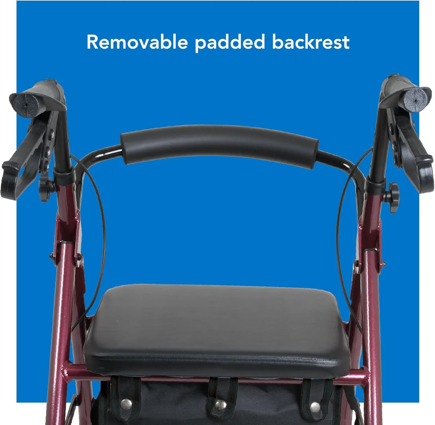 رولیتور آلومینیومی نوجوانان پروبیسیکس با چرخ های 6 اینچی، ظرفیت وزن 250 پوند، رنگ بورگاندی رولیتور آلومینیومی نوجوانان پروبیسیکس با چرخ های 6 اینچی، ظرفیت وزن 250 پوند، رنگ بورگاندی