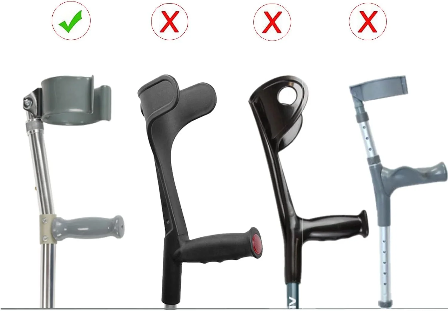 rainbowstar یک جفت روکش پد عصای زیر بغل قابل شستشو، لوازم جانبی عصای زیر بغل نرم و تنفسی، افزایش راحتی در هنگام راه رفتن rainbowstar یک جفت روکش پد عصای زیر بغل قابل شستشو، لوازم جانبی عصای زیر بغل نرم و تنفسی، افزایش راحتی در هنگام راه رفتن