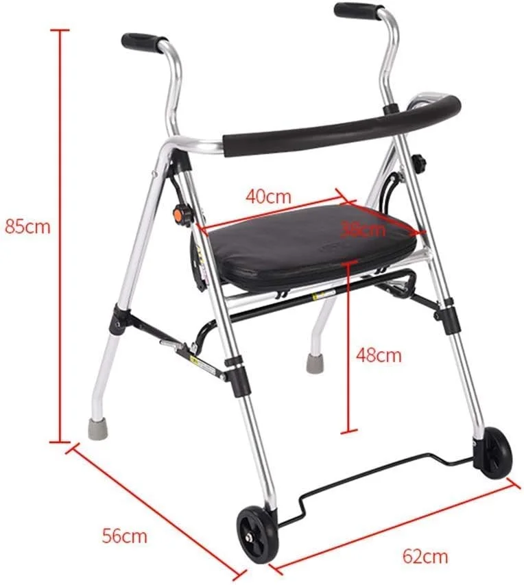 کیو آی وی جی ایکس بی او لیونلی رولیتور واکر، کمک حرکتی 2 چرخ تاشو، رولیتور پزشکی با پدال، واکر رانندگی با پشتی راحت، مناسب برای پیاده روی سالمندان کیو آی وی جی ایکس بی او لیونلی رولیتور واکر، کمک حرکتی 2 چرخ تاشو، رولیتور پزشکی با پدال، واکر رانندگی با پشتی راحت، مناسب برای پیاده روی سالمندان