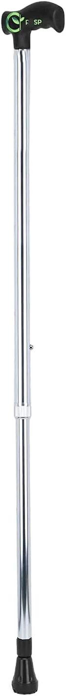 عصای پیاده روی RCSP با ارتفاع قابل تنظیم برای افراد مسن، عصای پیاده روی سنگین و بادوام با پایه لاستیکی ضد لغزش و دسته راحت | عصای تعادل قابل حمل برای مردان و زنان، نقره ای شیک عصای پیاده روی RCSP با ارتفاع قابل تنظیم برای افراد مسن، عصای پیاده روی سنگین و بادوام با پایه لاستیکی ضد لغزش و دسته راحت | عصای تعادل قابل حمل برای مردان و زنان، نقره ای شیک