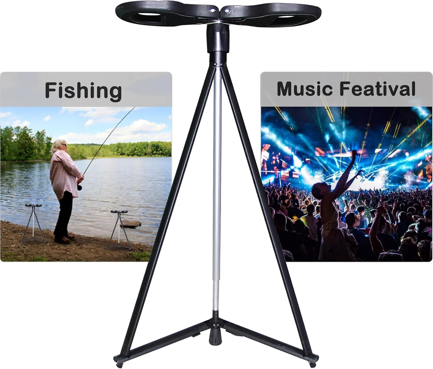 Portable Walking Cane with Seat Camping Cane Seat Telescoping Cane Stool Walking Stick Chair Walking Stool Retractable Lightweight Walking Stick Stool for Elderly Outdoor Travel Hiking