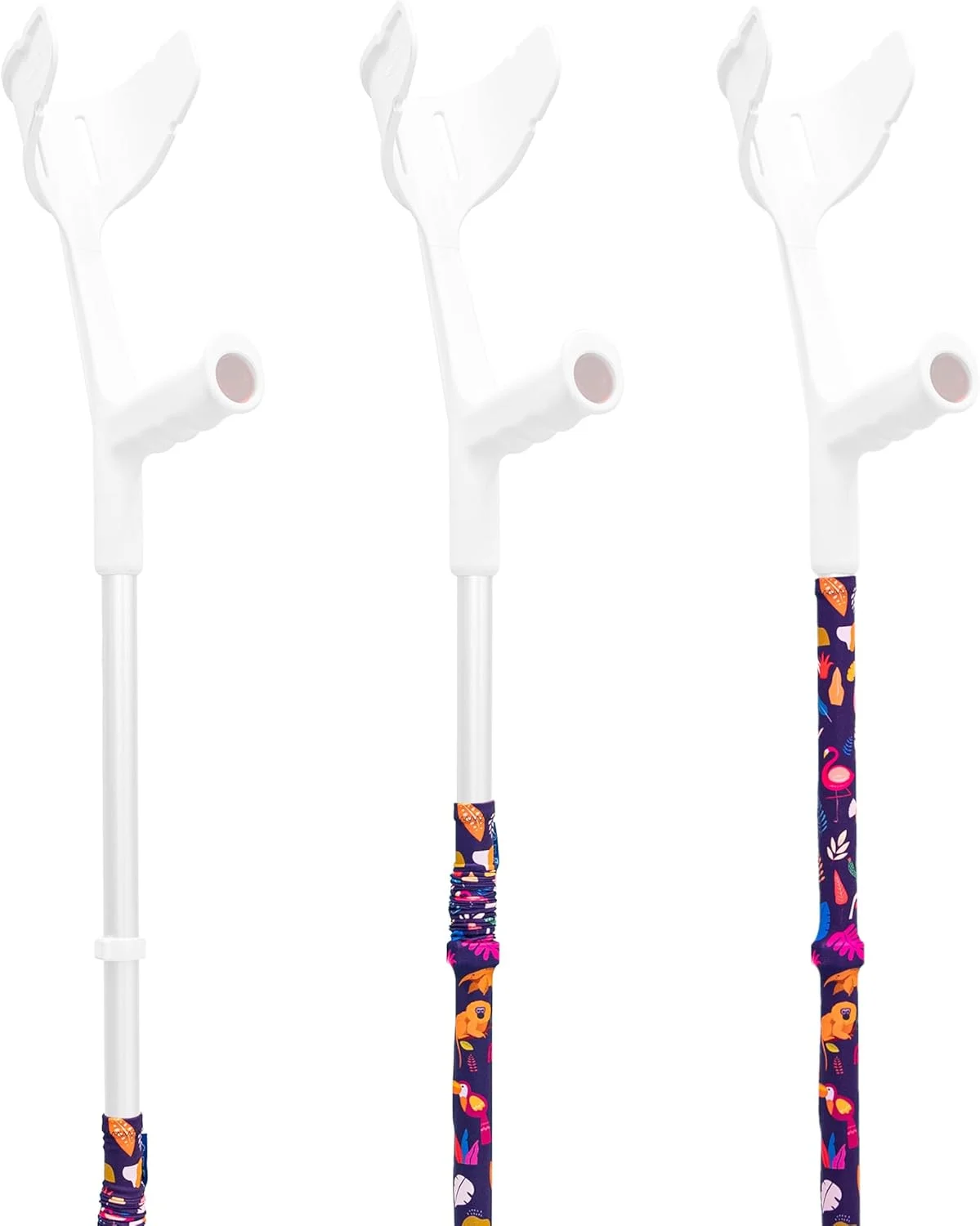 myCover طرح حیوانات (Animals) - بسته 2 عددی - روکش شیک برای عصا و زیر بغل، مناسب برای همه عصاها و زیر بغل ها، پارچه کشی، قابل شستشو myCover طرح حیوانات (Animals) - بسته 2 عددی - روکش شیک برای عصا و زیر بغل، مناسب برای همه عصاها و زیر بغل ها، پارچه کشی، قابل شستشو