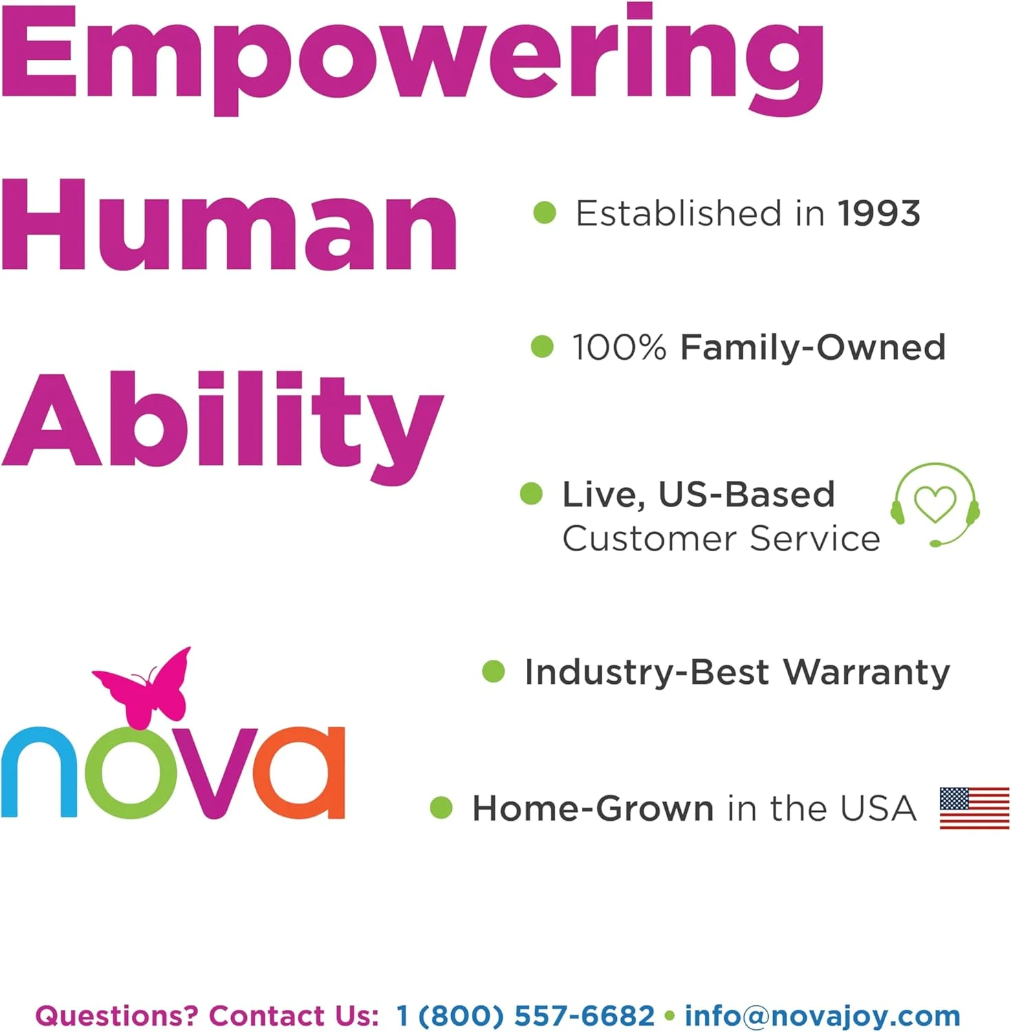 عصای پیاده روی طرح دار NOVA Medical Products با دسته افست، عصای پیاده روی سبک و قابل تنظیم با بند حمل، طرح "سمفونی پروانه"