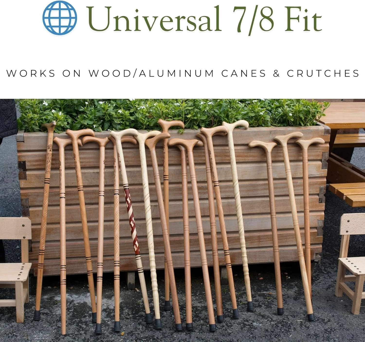 پایه عصای لاستیکی MOTOFITOOL بسته 6 عددی، مناسب عصاهای 7/8 اینچی، لوازم جانبی غیر لغزنده برای عصا زیر بغل، نوک عصای بادوام جایگزین برای عصاهای پیاده روی، عصاهای کوهنوردی، عصا زیر بغل سالمندان (مشکی) پایه عصای لاستیکی MOTOFITOOL بسته 6 عددی، مناسب عصاهای 7/8 اینچی، لوازم جانبی غیر لغزنده برای عصا زیر بغل، نوک عصای بادوام جایگزین برای عصاهای پیاده روی، عصاهای کوهنوردی، عصا زیر بغل سالمندان (مشکی)