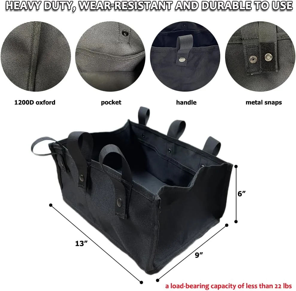 کیف رولیتر زیر صندلی سالمندان مدیس برای افراد معلول و کم توان، لوازم جانبی واکر حرکتی سنگین 1200D کیف رولیتر زیر صندلی سالمندان مدیس برای افراد معلول و کم توان، لوازم جانبی واکر حرکتی سنگین 1200D
