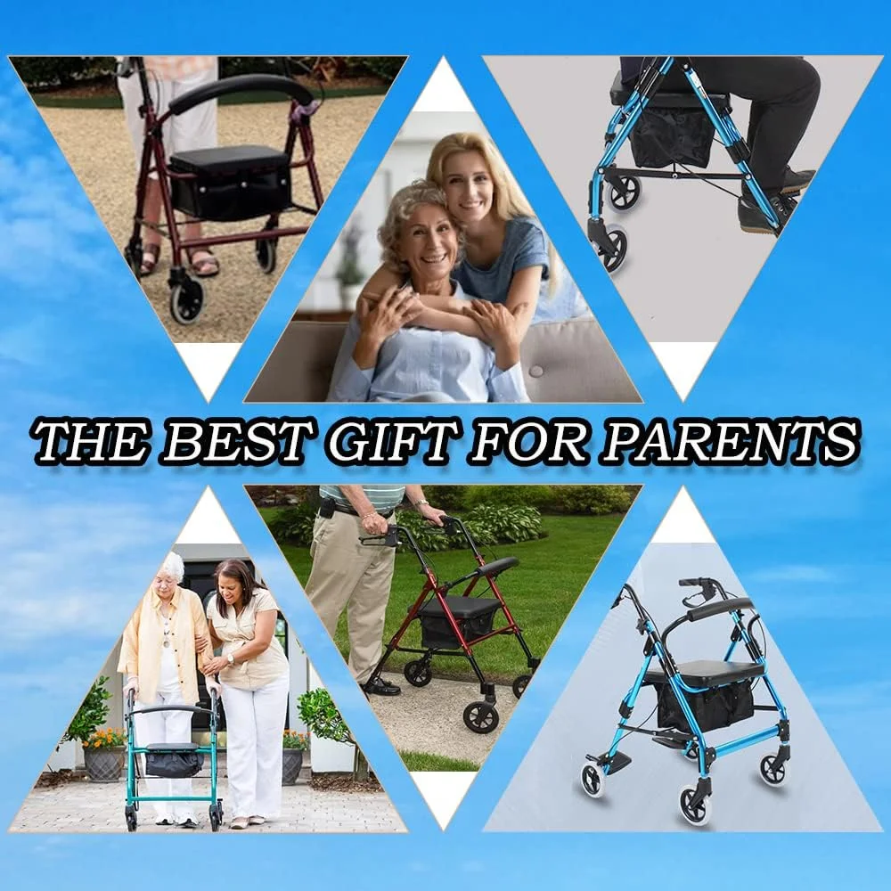 کیف رولیتر زیر صندلی سالمندان مدیس برای افراد معلول و کم توان، لوازم جانبی واکر حرکتی سنگین 1200D کیف رولیتر زیر صندلی سالمندان مدیس برای افراد معلول و کم توان، لوازم جانبی واکر حرکتی سنگین 1200D