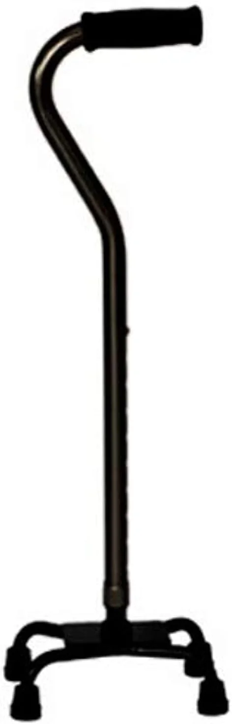 عصای پیاده روی چهار پایه Media6 رنگ برنز