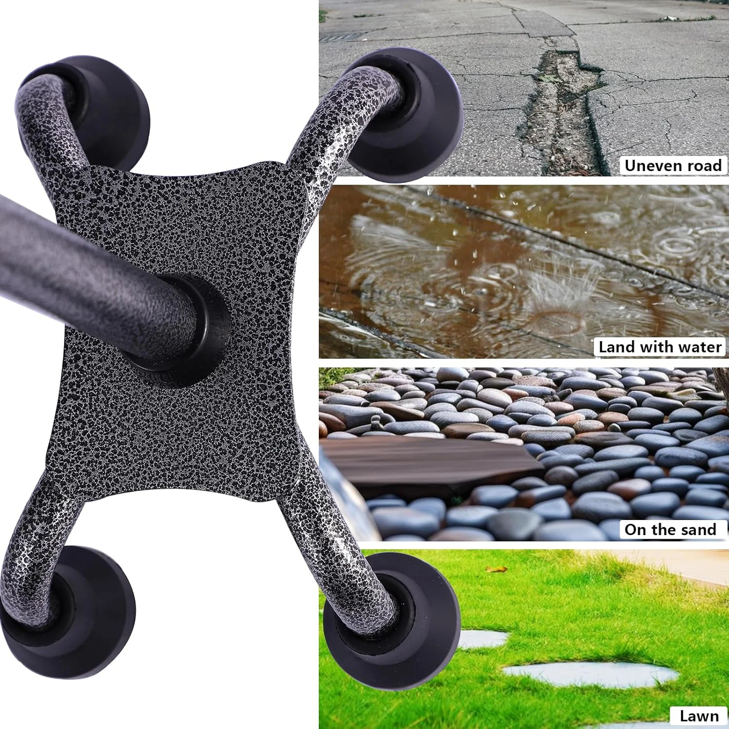 عصای پیاده روی 3 در 1 LIXIANG - عصاهای پیاده روی سبک وزن قابل تنظیم از 29 تا 37 اینچ، کمک تعادلی حرکتی برای مردان و زنان عصای پیاده روی 3 در 1 LIXIANG - عصاهای پیاده روی سبک وزن قابل تنظیم از 29 تا 37 اینچ، کمک تعادلی حرکتی برای مردان و زنان