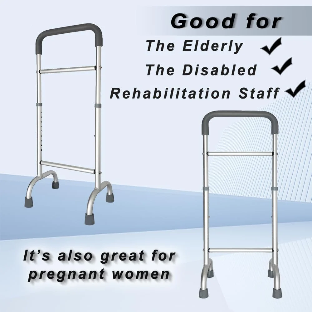 عصای پیاده روی آلیاژ آلومینیوم، سبک وزن، پایداری بیشتر و طراحی ضد لغزش، تا 136 کیلوگرم، ارتفاع قابل تنظیم 80 تا 100 سانتی متر، ابزار کمکی برای بهبود بدن، مناسب برای مردان و زنان مسن عصای پیاده روی آلیاژ آلومینیوم، سبک وزن، پایداری بیشتر و طراحی ضد لغزش، تا 136 کیلوگرم، ارتفاع قابل تنظیم 80 تا 100 سانتی متر، ابزار کمکی برای بهبود بدن، مناسب برای مردان و زنان مسن