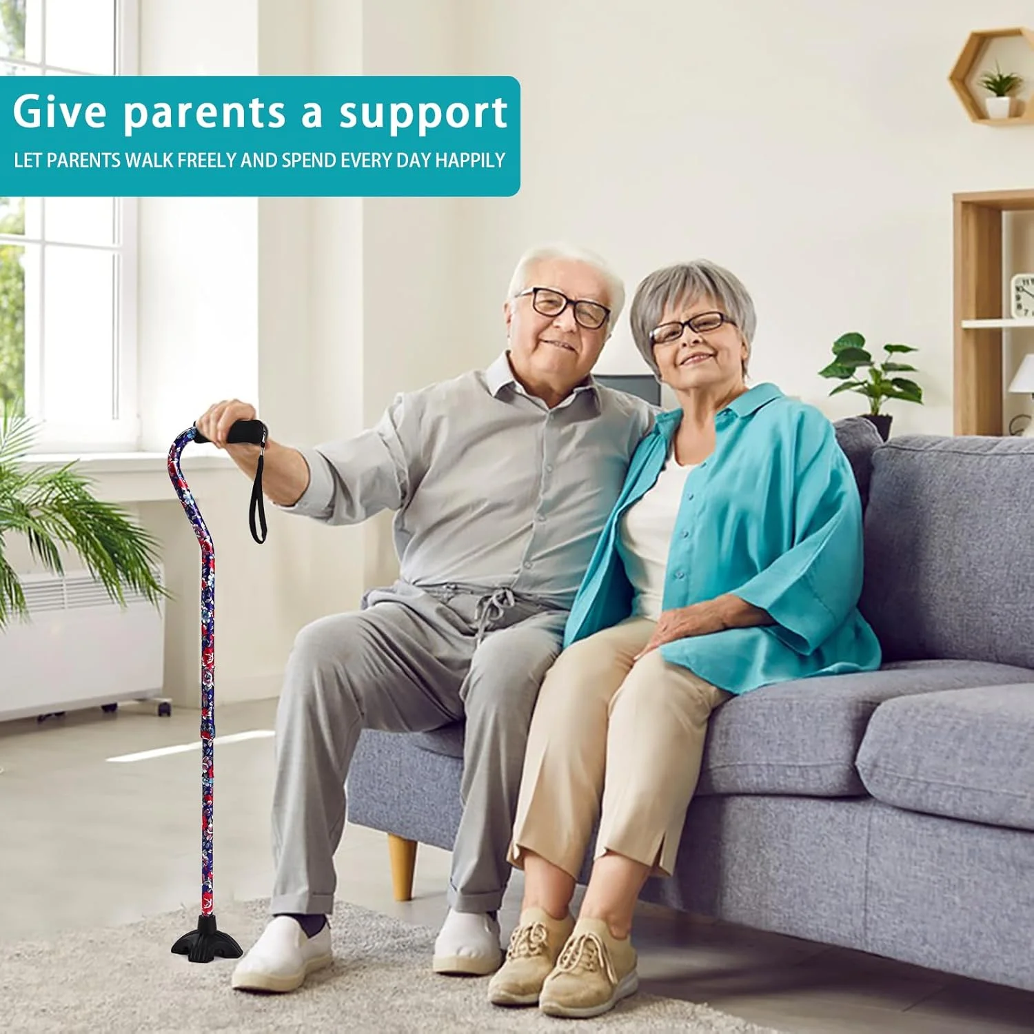 عصای پیاده روی LIXIANG برای زنان و مردان، عصای پیاده روی تاشو با دسته اسفنجی نرم، سبک وزن، مناسب برای آرتروز، سالمندان و معلولین عصای پیاده روی LIXIANG برای زنان و مردان، عصای پیاده روی تاشو با دسته اسفنجی نرم، سبک وزن، مناسب برای آرتروز، سالمندان و معلولین