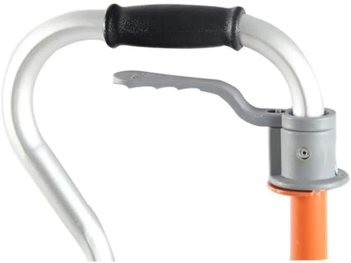 واکر رولیتور ZAIHW با صندلی و ترمز فشاری، ارتفاع قابل تنظیم، مناسب برای بزرگسالان، سالمندان و افراد دارای معلولیت با قد کوتاه، متوسط و بلند (رنگ: B)