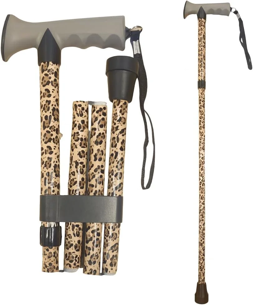 عصای پیاده روی لایف هلث کر با دسته ژله ای راحت برای آرتروز، سالمندان و معلولین، تاشو با ارتفاع قابل تنظیم، مشکی ساده، مناسب دست راست یا چپ، با نوک لاستیکی ضد لغزش، بند مچی، سبک وزن عصای پیاده روی لایف هلث کر با دسته ژله ای راحت برای آرتروز، سالمندان و معلولین، تاشو با ارتفاع قابل تنظیم، مشکی ساده، مناسب دست راست یا چپ، با نوک لاستیکی ضد لغزش، بند مچی، سبک وزن