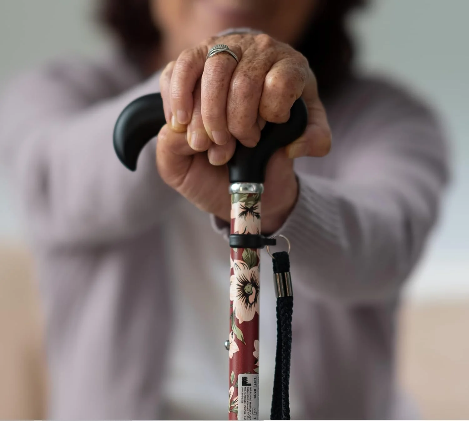 KMINA - عصای گلدار قرمز KMINA PRO