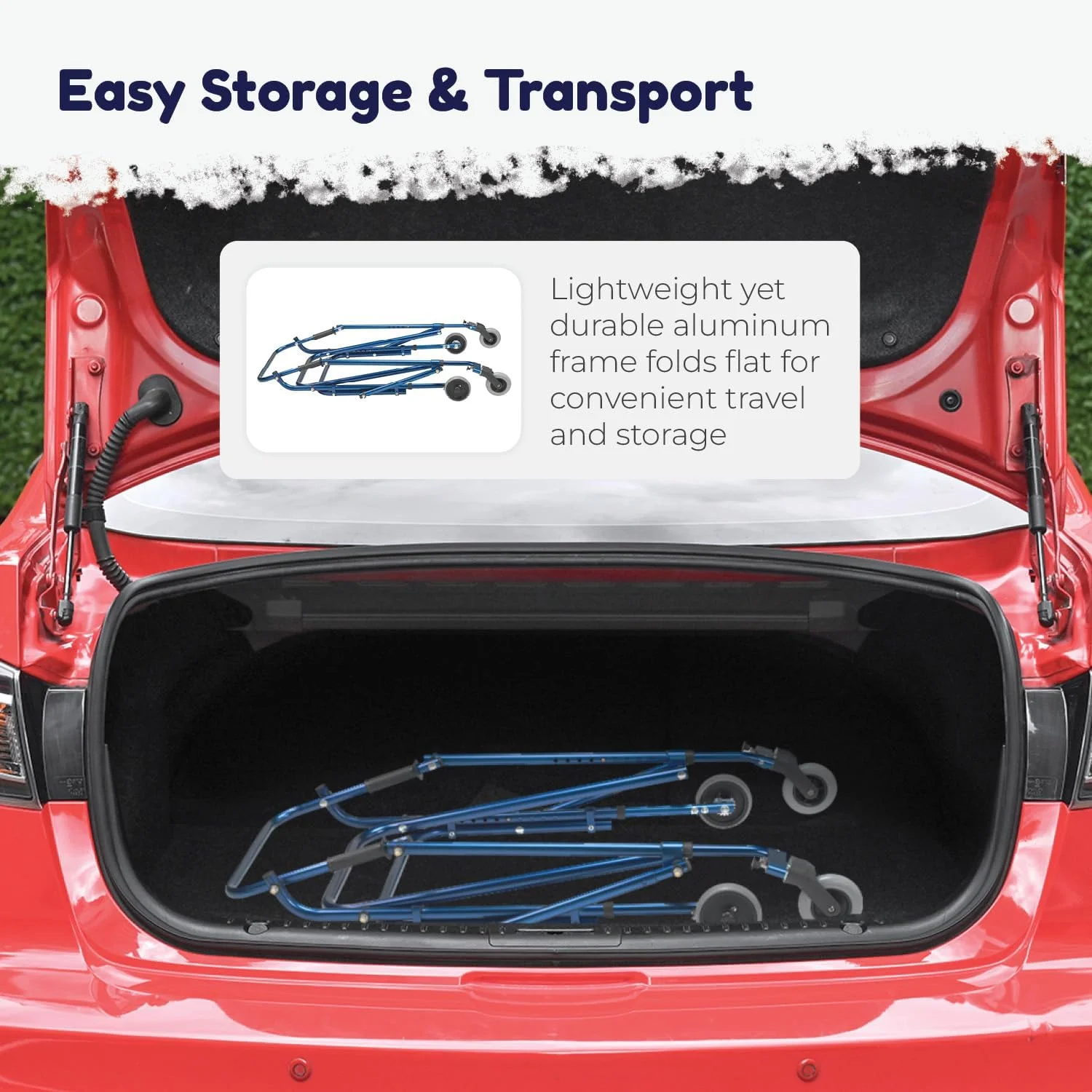 واکر خلفی نیمبو با الهام از درایو مدیکال KA1200-2GKB - واکر اطفال برای کودکان، آبی شوالیه واکر خلفی نیمبو با الهام از درایو مدیکال KA1200-2GKB - واکر اطفال برای کودکان، آبی شوالیه