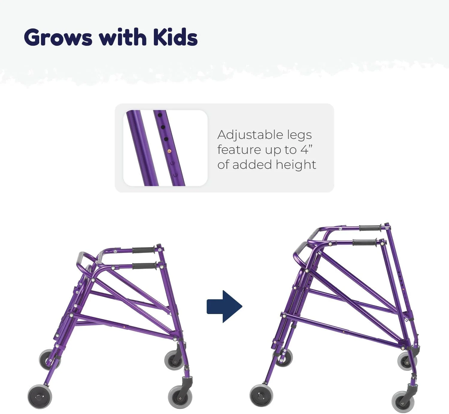 واکر خلفی نیمبو با الهام از درایو مدیکال KA1200-2GKB - واکر اطفال برای کودکان، آبی شوالیه واکر خلفی نیمبو با الهام از درایو مدیکال KA1200-2GKB - واکر اطفال برای کودکان، آبی شوالیه