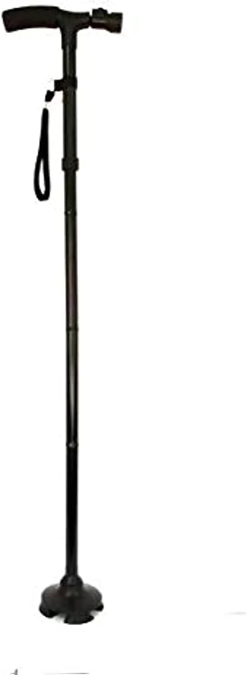 عصای جادویی حسنات Essentials با چراغ LED - وسیله کمک حرکتی پیشرفته که حداکثر پشتیبانی، ثبات و دید بهتر در شب را برای پیادهروی ایمن و مطمئن در هر شرایطی ارائه میدهد. عصای جادویی حسنات Essentials با چراغ LED - وسیله کمک حرکتی پیشرفته که حداکثر پشتیبانی، ثبات و دید بهتر در شب را برای پیادهروی ایمن و مطمئن در هر شرایطی ارائه میدهد.