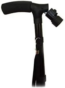 عصای جادویی حسنات Essentials با چراغ LED - وسیله کمک حرکتی پیشرفته که حداکثر پشتیبانی، ثبات و دید بهتر در شب را برای پیادهروی ایمن و مطمئن در هر شرایطی ارائه میدهد. عصای جادویی حسنات Essentials با چراغ LED - وسیله کمک حرکتی پیشرفته که حداکثر پشتیبانی، ثبات و دید بهتر در شب را برای پیادهروی ایمن و مطمئن در هر شرایطی ارائه میدهد.