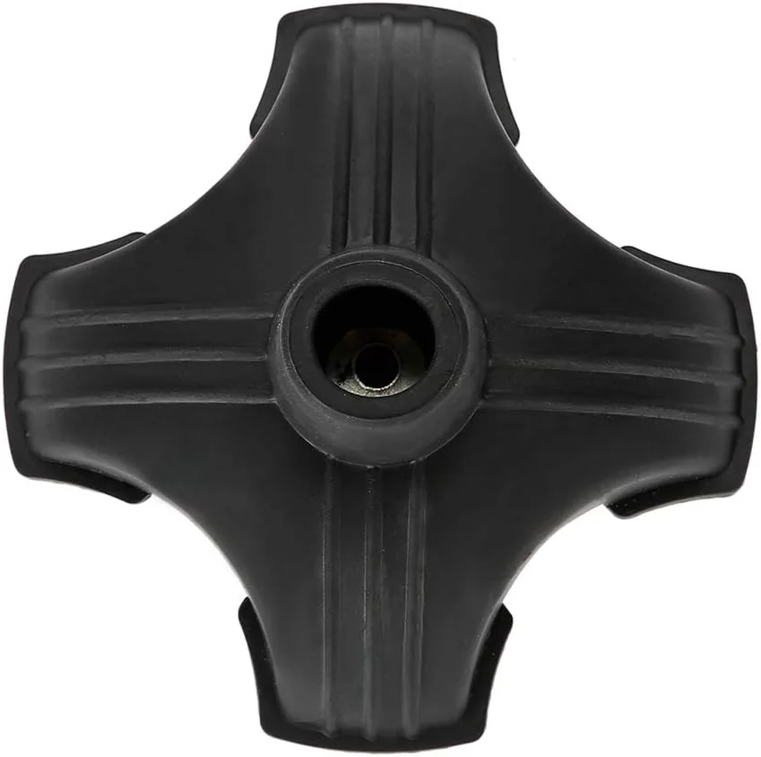 سر عصا GOTOTOP، پد لاستیکی جایگزین پایه 4.7 * 4.7 اینچ، عصای خودایستا با چهار پایه ضد لغزش برای عصای پیاده روی سر عصا GOTOTOP، پد لاستیکی جایگزین پایه 4.7 * 4.7 اینچ، عصای خودایستا با چهار پایه ضد لغزش برای عصای پیاده روی