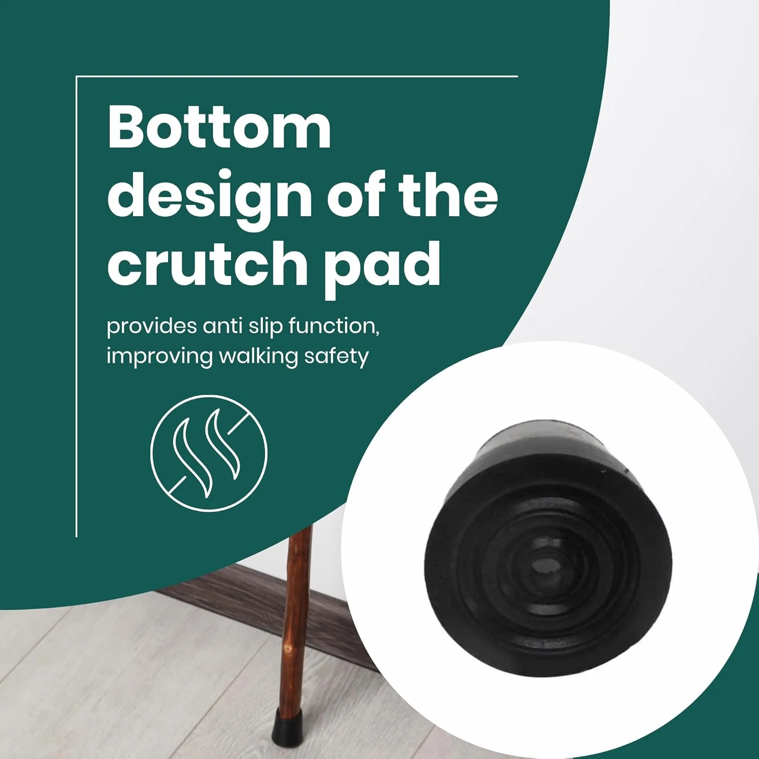 سر عصا Gadgetime USA - نوک های لاستیکی برای عصای کوهنوردی، عصای پیاده روی و عصای سالمندان - جایگزینی نوک عصا - نوک های لاستیکی مشکی برای پشتیبانی - بسته 4 عددی سر عصا Gadgetime USA - نوک های لاستیکی برای عصای کوهنوردی، عصای پیاده روی و عصای سالمندان - جایگزینی نوک عصا - نوک های لاستیکی مشکی برای پشتیبانی - بسته 4 عددی