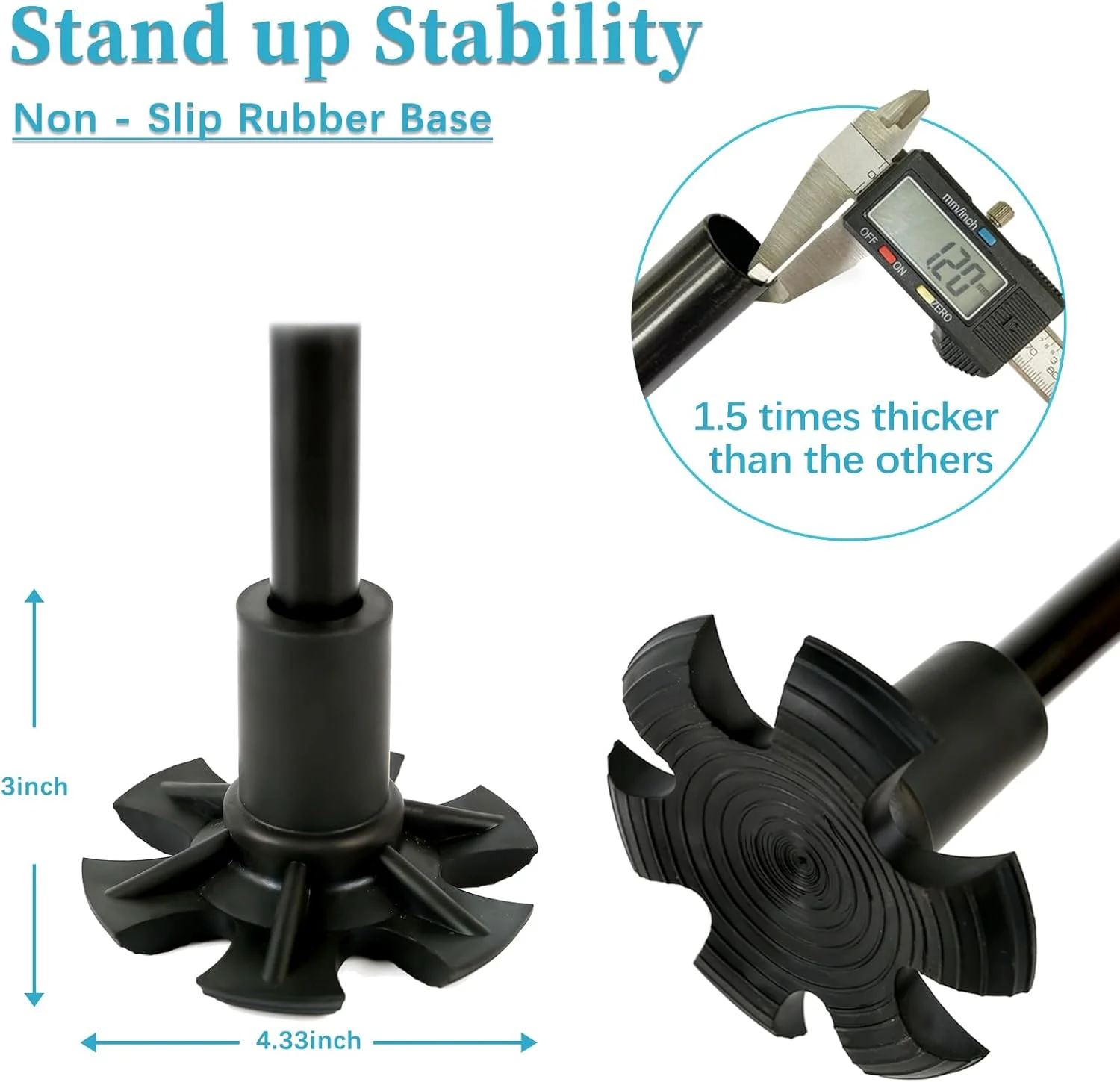 عصا تاشو پیاده روی برای مردان و زنان سالمند برای تعادل، عصای تاشو خودایستا، عصای پیاده روی آلیاژی سبک وزن ضد لغزش با قابلیت تنظیم ارتفاع، تاشو برای کمک به تحرک در سفر عصا تاشو پیاده روی برای مردان و زنان سالمند برای تعادل، عصای تاشو خودایستا، عصای پیاده روی آلیاژی سبک وزن ضد لغزش با قابلیت تنظیم ارتفاع، تاشو برای کمک به تحرک در سفر