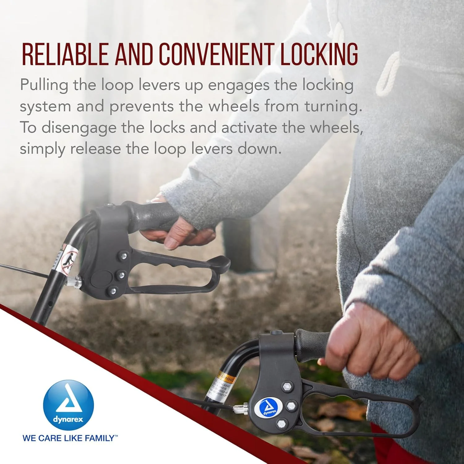 سیستم ترمز دستی رولیتور Dynarex - اهرم های ارگونومیک قفل حلقه ای، طراحی فشاری برای قفل کردن - لوازم جانبی و قطعات جایگزین رولیتور واکر - شامل 1 ترمز چپ، 1 ترمز راست و کابل ترمز سیستم ترمز دستی رولیتور Dynarex - اهرم های ارگونومیک قفل حلقه ای، طراحی فشاری برای قفل کردن - لوازم جانبی و قطعات جایگزین رولیتور واکر - شامل 1 ترمز چپ، 1 ترمز راست و کابل ترمز