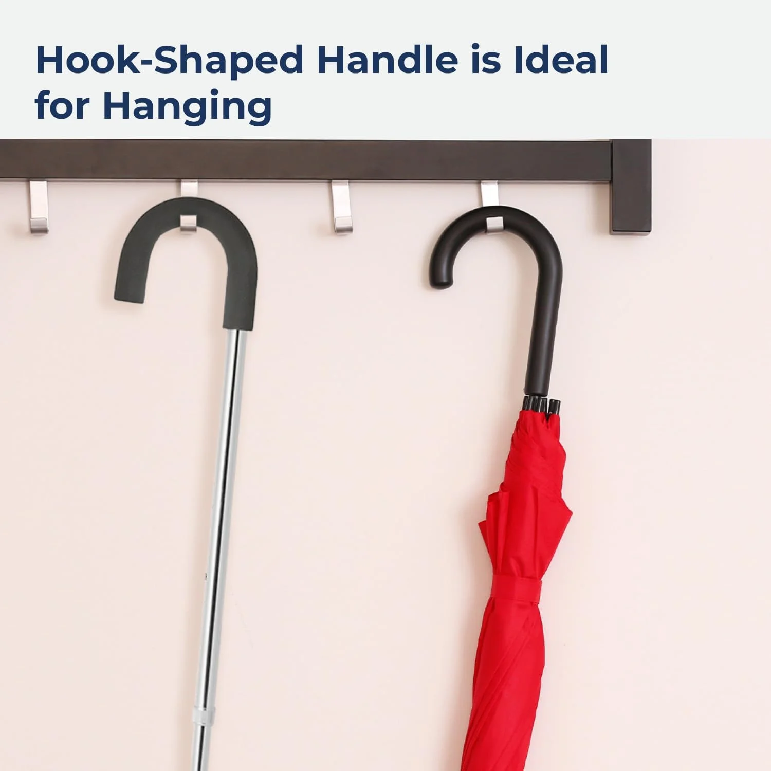 عصای پیاده روی آلومینیومی با دسته گرد و روکش فوم درایو مدیکال، نقره ای عصای پیاده روی آلومینیومی با دسته گرد و روکش فوم درایو مدیکال، نقره ای