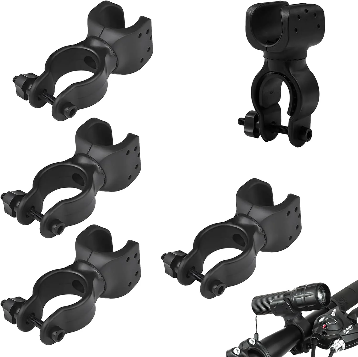 XINTANGXIA بسته 6 عددی نگهدارنده عصا برای رولیتور چرخدار، چرخش 360 درجه، نگهدارنده عصای زیر بغل، لوازم جانبی جهانی برای عصا، ویلچر، واکر، دوچرخه XINTANGXIA بسته 6 عددی نگهدارنده عصا برای رولیتور چرخدار، چرخش 360 درجه، نگهدارنده عصای زیر بغل، لوازم جانبی جهانی برای عصا، ویلچر، واکر، دوچرخه