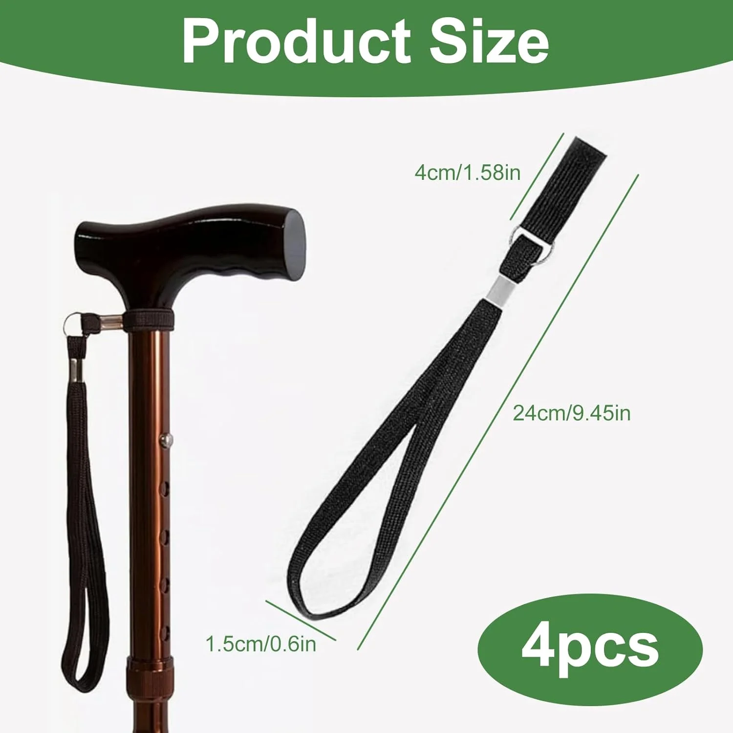 4 عدد بند مچی عصای پیاده روی مشکی، بند عصا برای سالمندان، بند مچی عصا زیر بغل، حلقه های مچی نایلونی مشکی، لوازم جانبی عصا برای پیاده روی، سالمندان یا سایر کاربران، لوازم جانبی عصا زیر بغل 4 عدد بند مچی عصای پیاده روی مشکی، بند عصا برای سالمندان، بند مچی عصا زیر بغل، حلقه های مچی نایلونی مشکی، لوازم جانبی عصا برای پیاده روی، سالمندان یا سایر کاربران، لوازم جانبی عصا زیر بغل