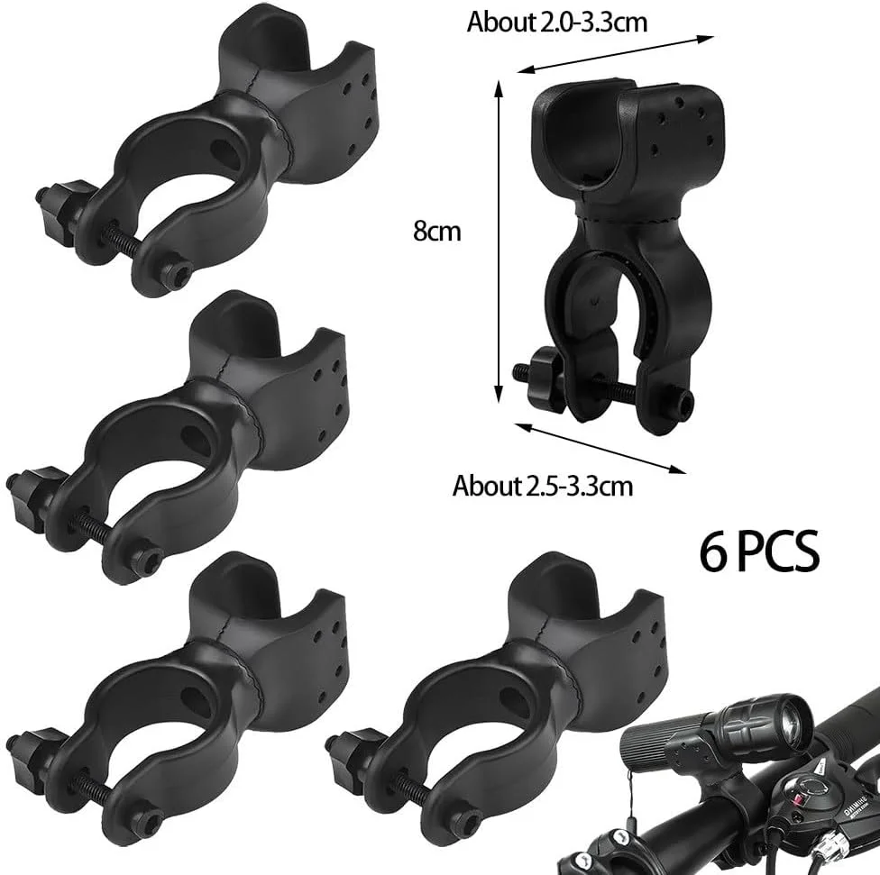 XINTANGXIA بسته 6 عددی نگهدارنده عصا برای رولیتور چرخدار، چرخش 360 درجه، نگهدارنده عصای زیر بغل، لوازم جانبی جهانی برای عصا، ویلچر، واکر، دوچرخه XINTANGXIA بسته 6 عددی نگهدارنده عصا برای رولیتور چرخدار، چرخش 360 درجه، نگهدارنده عصای زیر بغل، لوازم جانبی جهانی برای عصا، ویلچر، واکر، دوچرخه