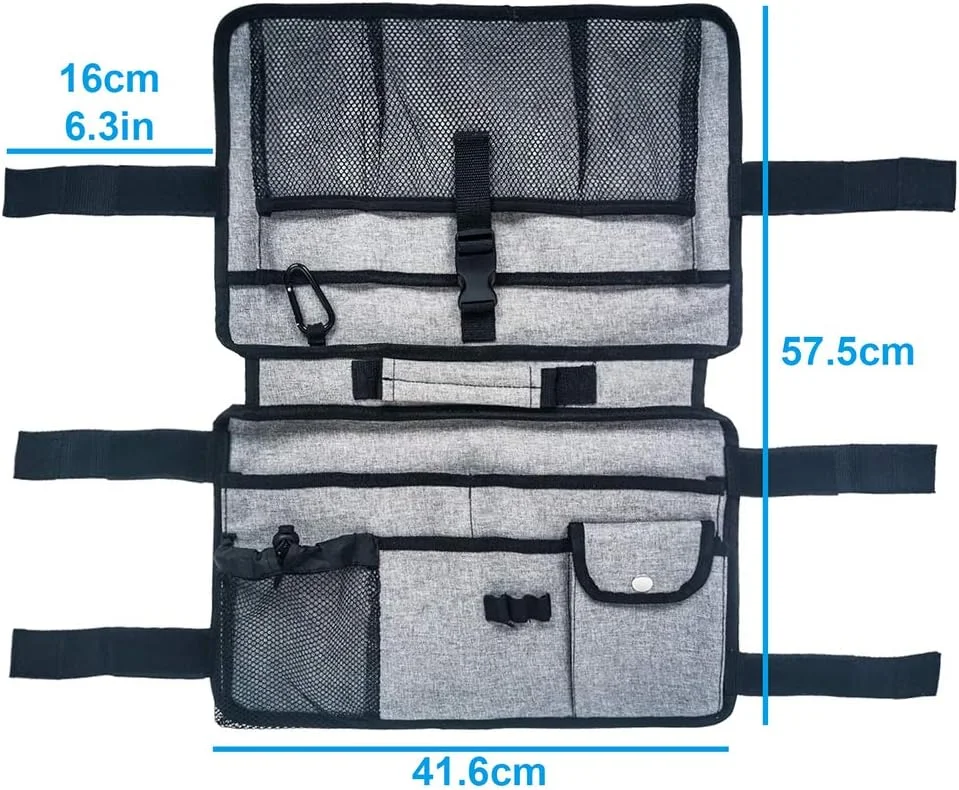 کیف واکر یونیورسال، کیف نگهداری چند منظوره قابل تنظیم واکر، سازمان دهنده نایلونی، کیف لوازم جانبی واکر برای هر مدل رولیتور ویلچر کیف واکر یونیورسال، کیف نگهداری چند منظوره قابل تنظیم واکر، سازمان دهنده نایلونی، کیف لوازم جانبی واکر برای هر مدل رولیتور ویلچر