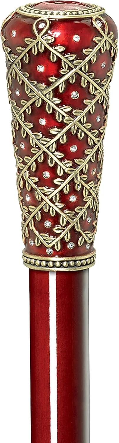 عصای پیاده روی میناکاری شده طرح توسکانو مدل Imperial Collection عصای پیاده روی میناکاری شده طرح توسکانو مدل Imperial Collection