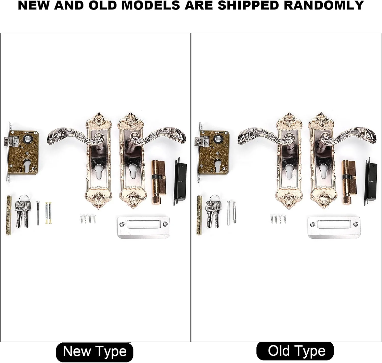 قفل اهرمی درب به سبک اروپایی قدیمی Fdit، ضد سرقت، مناسب برای آپارتمان های امن