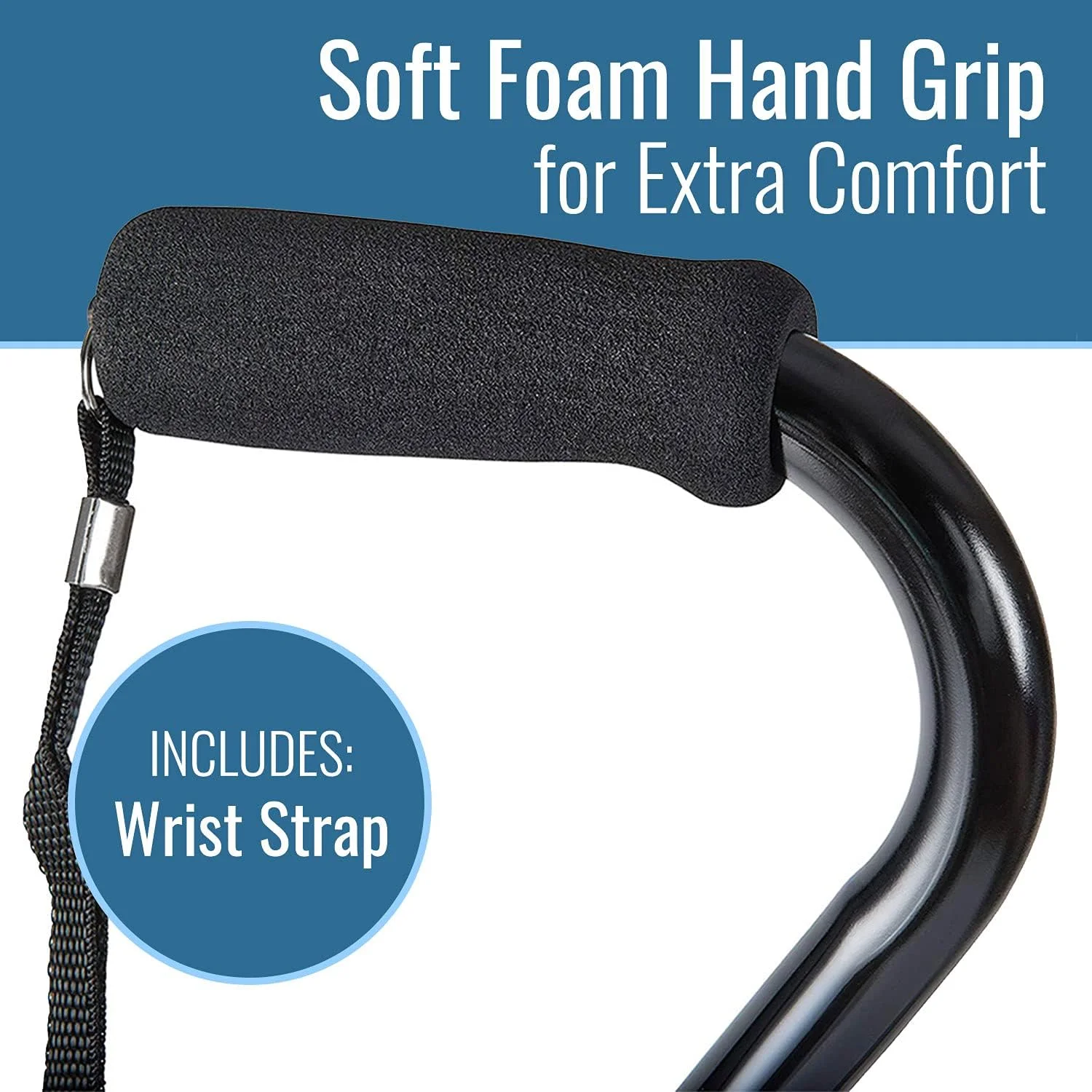 عصای پیاده روی قابل تنظیم و سبک وزن DMI Deluxe