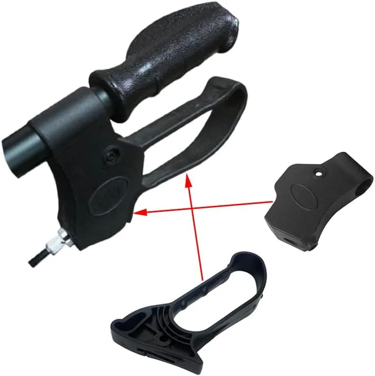 مجموعه ترمز دستی واکر رولیتور DeaHea، 2 عدد دسته جایگزین بدون کابل ترمز، مناسب برای واکرهای رولیتور 4 چرخ با صندلی، واکرهای چرخ دار سالمندان و واکرهای رولیتور 3 چرخ