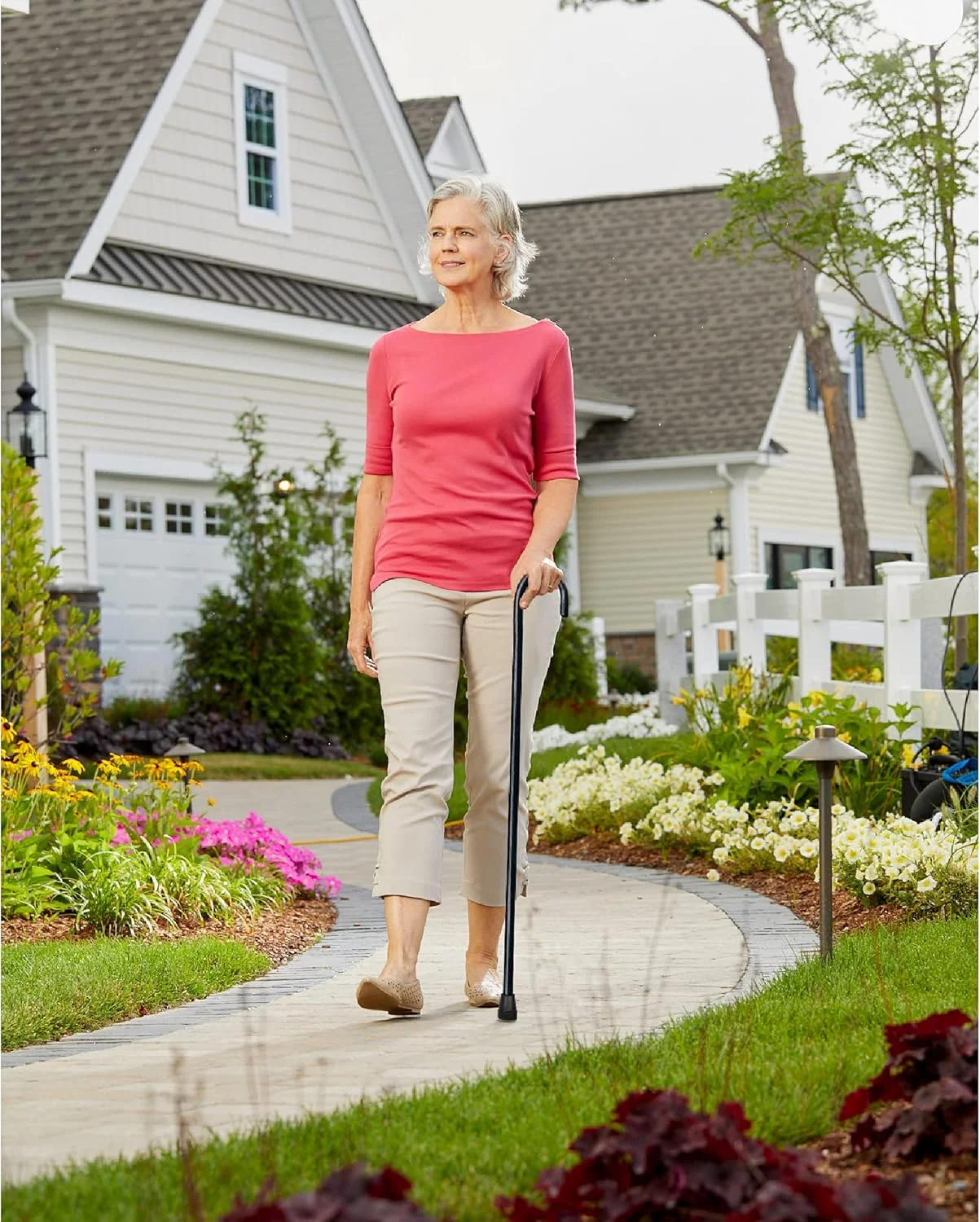 عصای چوبی Carex - عصای چوبی دسته گرد با روکش چوب زبان گنجشک طبیعی و نوک لاستیکی - عصای پیاده روی به سبک سنتی برای مردان و زنان، ارتفاع 91 سانتی متر، قطر 2.2 سانتی متر عصای چوبی Carex - عصای چوبی دسته گرد با روکش چوب زبان گنجشک طبیعی و نوک لاستیکی - عصای پیاده روی به سبک سنتی برای مردان و زنان، ارتفاع 91 سانتی متر، قطر 2.2 سانتی متر