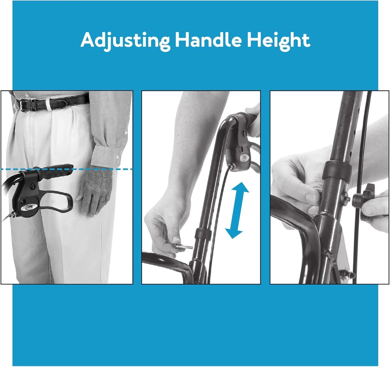 رولیتور واکر فولادی کرکس با صندلی و چرخ - واکر چرخ دار برای سالمندان - واکر تا وزن 158 کیلوگرم را تحمل می کند، تاشو، برای افراد با قد 152 تا 185 سانتی متر، واکر با چرخ رولیتور واکر فولادی کرکس با صندلی و چرخ - واکر چرخ دار برای سالمندان - واکر تا وزن 158 کیلوگرم را تحمل می کند، تاشو، برای افراد با قد 152 تا 185 سانتی متر، واکر با چرخ