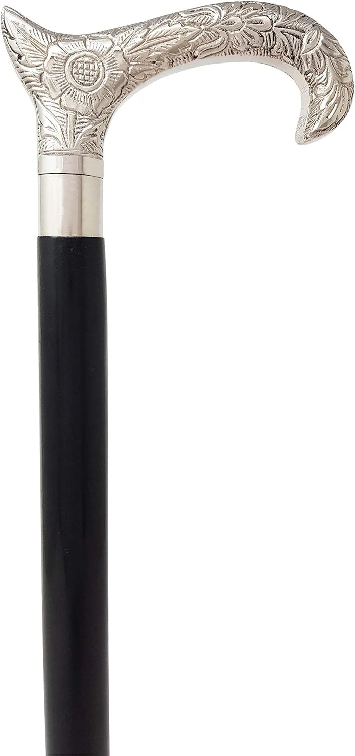 عصای پیاده‌روی برنجی دریایی - عصای چوبی زیبا، قوی و بادوام