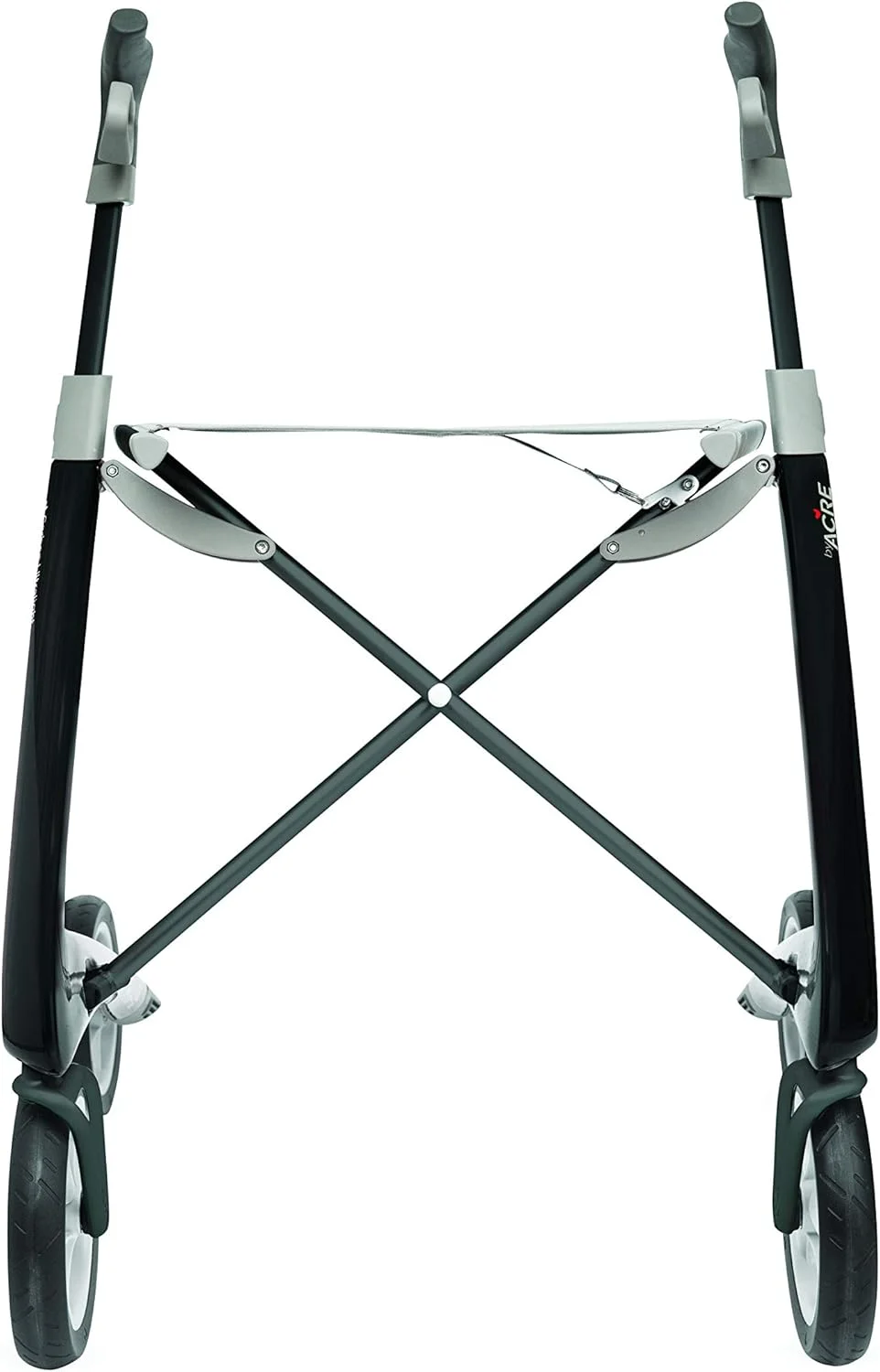 رولیتور فوق سبک کربنی byACRE با کیف سازمان دهنده، مسیر عریض، مشکی